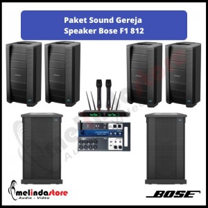 Paket Sound Gereja Speaker Bose F1 812 | 4 Speaker dan 2 Subwoofer Bose